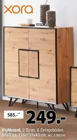 Zurbrüggen Xora Highboard Angebot