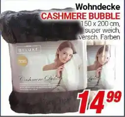 CENTERSHOP Wohndecke CASHMERE BUBBLE Angebot