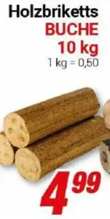 CENTERSHOP Holzbriketts BUCHE Angebot