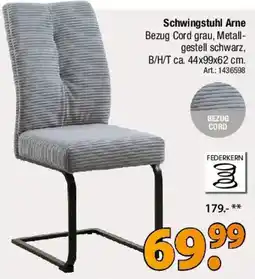 Zurbrüggen Schwingstuhl Arne Angebot