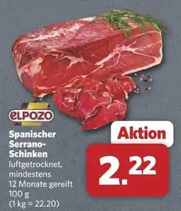 Combi elPOZO Spanischer Serrano-Schinken Angebot