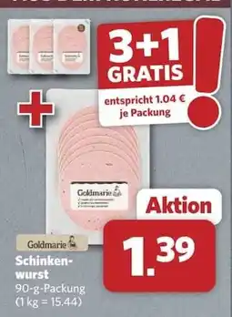 Combi Goldmarie Schinken-wurst Angebot