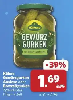 Combi Kühne Gewürzgurken Angebot