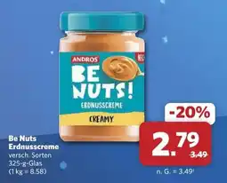 Combi ANDROS BE NUTS! ERDNUSSCREME Angebot
