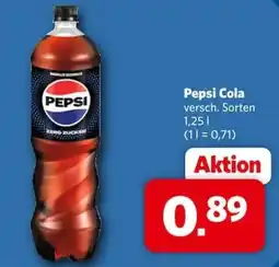 Combi Pepsi Cola Zero Zucker Angebot