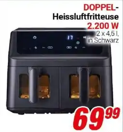 CENTERSHOP DOPPEL-Heissluftfritteuse Angebot