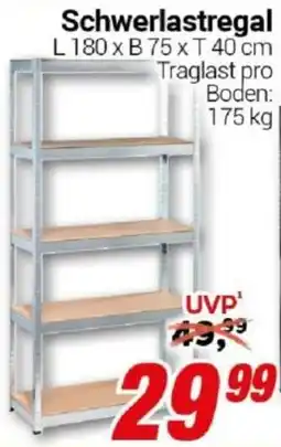 CENTERSHOP Schwerlastregal Angebot