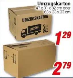CENTERSHOP Umzugskarton Angebot