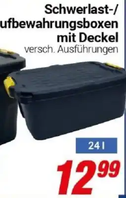 CENTERSHOP Schwerlast-/Aufbewahrungsboxen mit Deckel Angebot