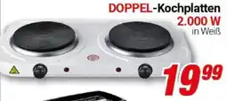 CENTERSHOP DOPPEL-Kochplatten Angebot