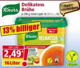 Norma Knorr Delikatess Brühe Angebot