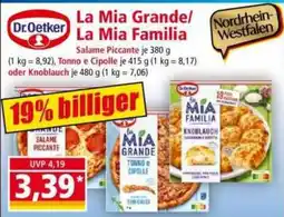 Norma Dr.Oetker La Mia Grande/La Mia Familia Salame Piccante Angebot