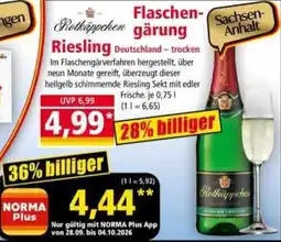 Norma Riesling Flaschengärung Angebot