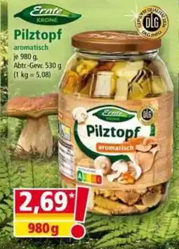 Norma Ernte Krone Pilztopf aromatisch Angebot