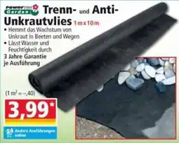 Norma powerGarden Trenn- und Anti-Unkrautvlies Angebot
