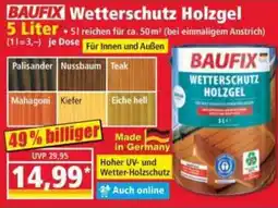 Norma BAUFIX Wetterschutz Holzgel Angebot