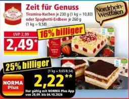 Norma Tiramisu-Kuchen Angebot
