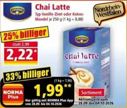 Norma KRUGES Chai Latte Angebot