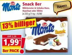 Norma Zott Monte Snack Angebot