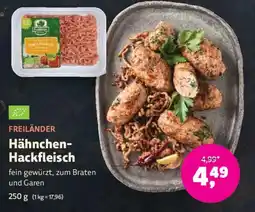 Biomarkt Freiländer Hähnchen-Hackfleisch Angebot