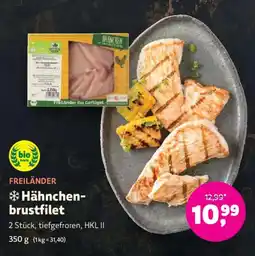 Biomarkt Freiländer Hähnchenbrustfilet Angebot