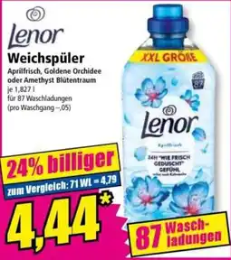 Norma Lenor Weichspüler Angebot