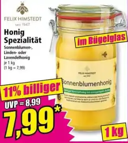 Norma FELIX HIMSTEDT Sonnenblumenhonig Angebot