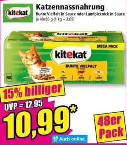 Norma kitekat Katzennassnahrung Angebot