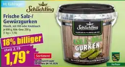 Norma Schlichting Salz-Dill Gurken Angebot