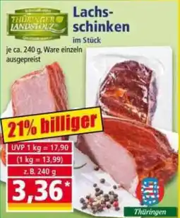 Norma Thüringer Landscholz Lachschinken Angebot