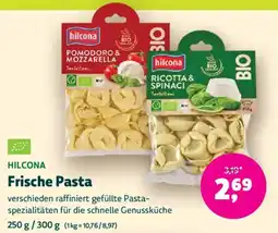 Biomarkt HILCONA Frische Pasta Angebot
