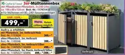 Norma Garten & Freizeit 3er-Mülltonnenbox Angebot