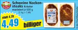 Norma Schweine Nackensteaks Kräuter Angebot
