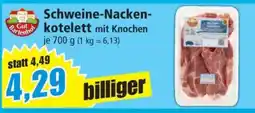 Norma Gut Bartenhof Schweine-Nackenkotelett mit Knochen Angebot