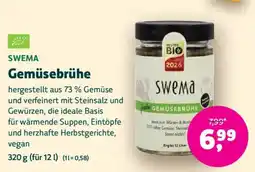 Biomarkt SWEMA Gemüsebrühe Angebot