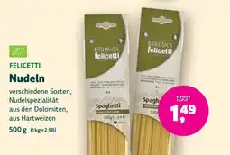 Biomarkt FELICETTI Nudeln Angebot