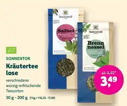 Biomarkt SONNENTOR Kräutertee lose Angebot