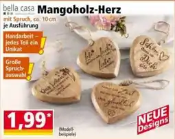 Norma bella casa Mangoholz-Herz Angebot