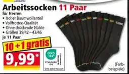 Norma Arbeitssocken 11 Paar Angebot