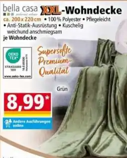 Norma bella casa XXL-Wohndecke Angebot