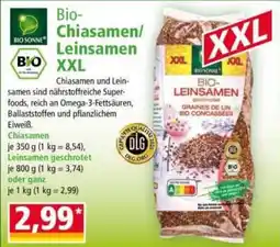 Norma BIO SONNE Bio-Chiasamen/Leinsamen Angebot