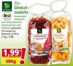 Norma Bio SONNE Bio-Dinkelnudeln Angebot