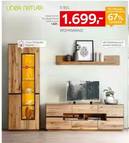 XXXLutz Linea natura wohnwand Angebot