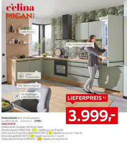 XXXLutz Einbauküche Seal, Front jadegrün Angebot