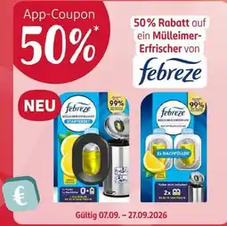 Rossmann Müllheimer-Erfrischer von febreze Angebot