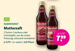 Biomarkt Rabenhorst Muttersaft Angebot