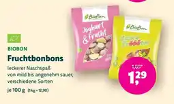 Biomarkt BIOBON Fruchtbonbons Angebot