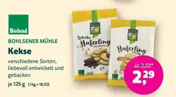 Biomarkt BOHLSENER MÜHLE Kekse Angebot