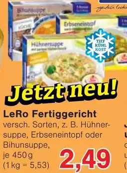 Wiglo Wunderland LeRo Fertiggericht Angebot