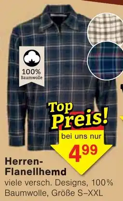 Wiglo Wunderland Herren-Flanellhemd Angebot